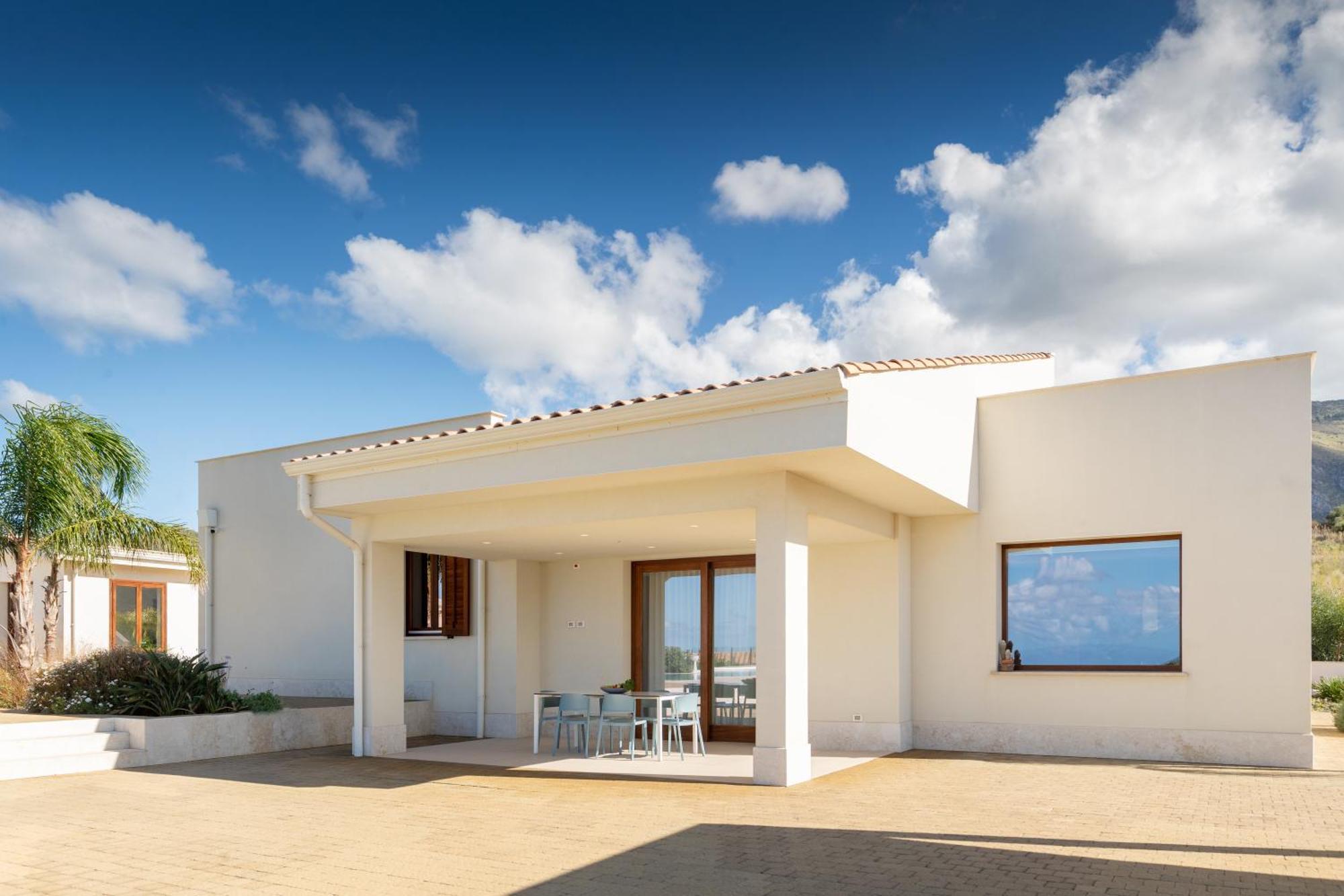 Villa Etesiae Кастелламмаре-дель-Голфо Экстерьер фото
